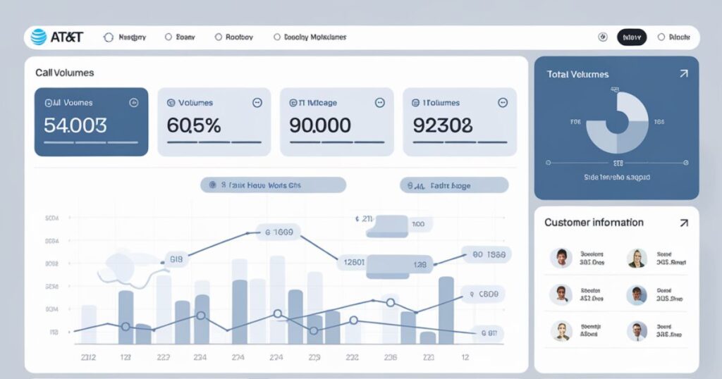 Business-oriented AT&T Dashboard