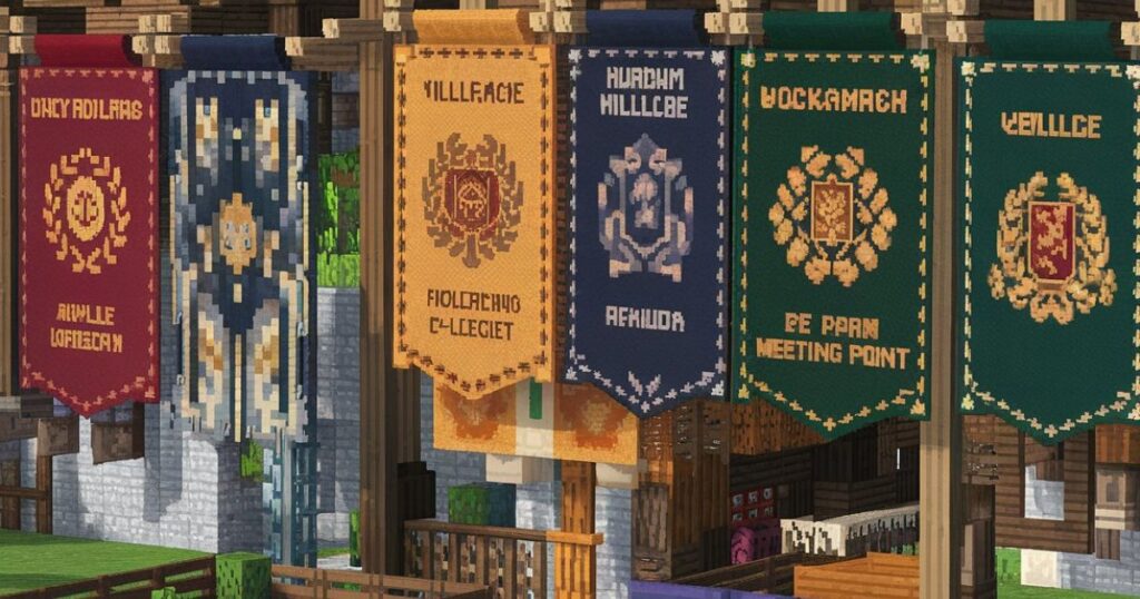 Uses of Minecraft Banners: More Than Just Pretty Pixels